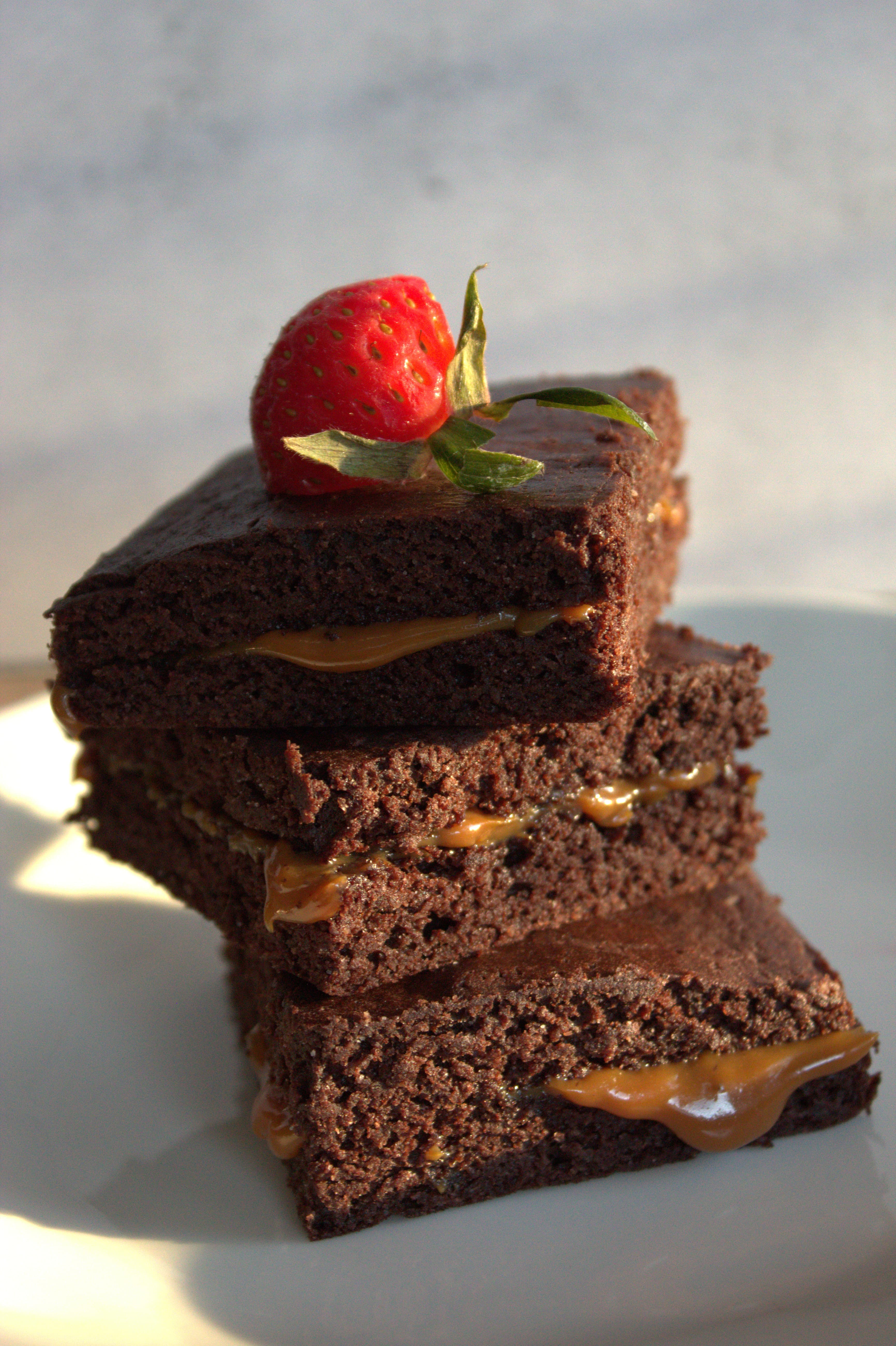 Dulce de Leche Brownies